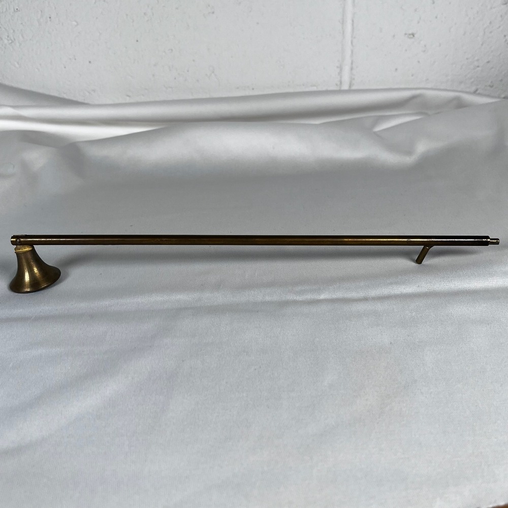 Antique Telescoping Brass Candle Snuffer Wick Trimmer Victorian Tool